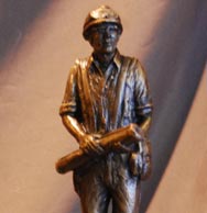 Construction Worker statue