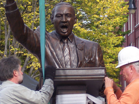 Martin Luther King Jr New York monument