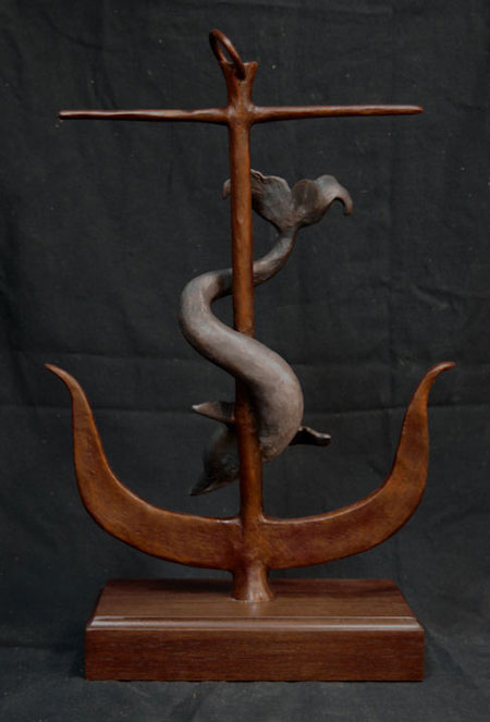 PERACO Company Logo Bronze Statue 