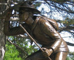 Scout statue
